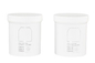 450g Customized Color PP Facial Mask Cosmetic Cream Jars With Aluminum Foil Gasket Sealing  UKC62