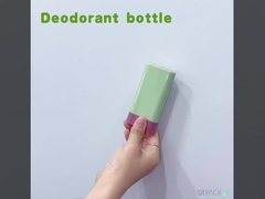 Alt dönüş tasarımı Güneş Koruyucu Çubuk Ambalaj 15g 20g PP PCR koku giderme ambalajı