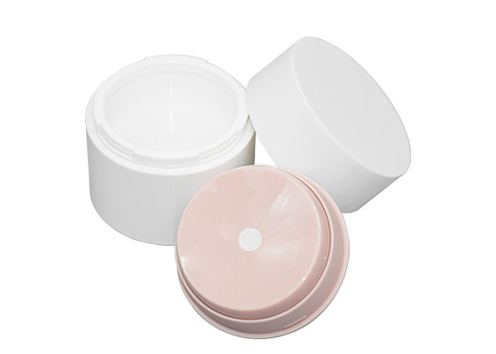 Double Layer Airless Pump Cosmetic Cream Jars For Baby Skin Care Packaging