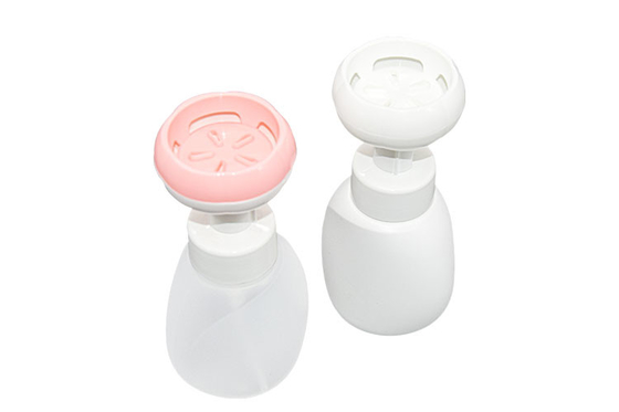 Petal Type Foam Hand Sanitizer Pump PP PE Soft Touch Bottle 300ml