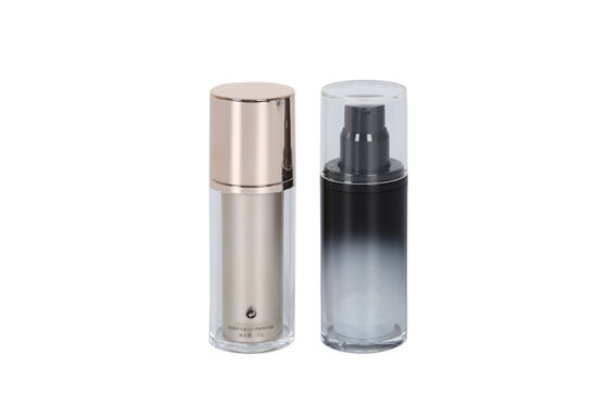 30ml Two Wall Plastic Acrylic SGS Empty Cream Bottle Pump Cosmetic Packaging Double Durable