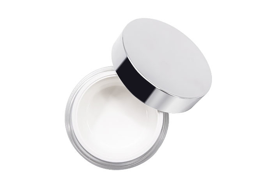 Round 100g Acrylic Cream Jar With Flat Top Lids