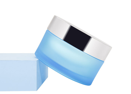Round 100g Acrylic Cream Jar With Flat Top Lids