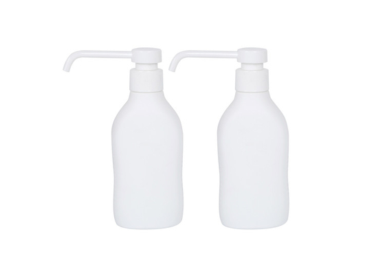 White HDPE Shampoo Pump Bottle 200ml 1.6cc Lotion