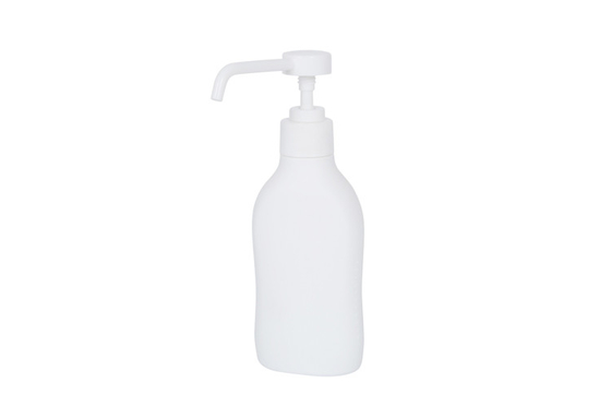 White HDPE Shampoo Pump Bottle 200ml 1.6cc Lotion