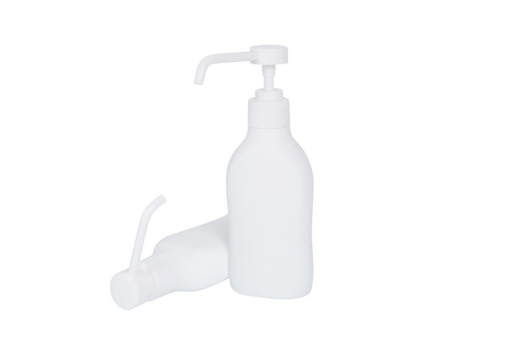 White HDPE Shampoo Pump Bottle 200ml 1.6cc Lotion