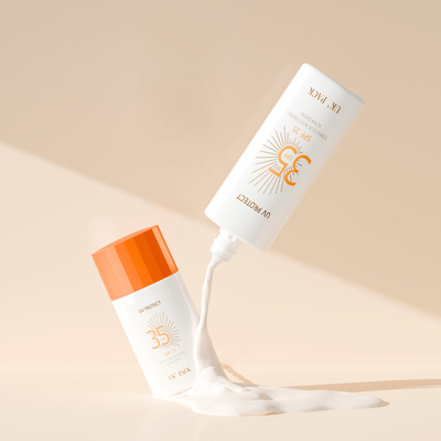 30 ml ve 50 ml Tottle Liquid Güneş Koruyucu Losyon Şişesi Elmas Şekilli Özel Kapağıyla Seyahat Dostu Cilt Bakım Kapısı