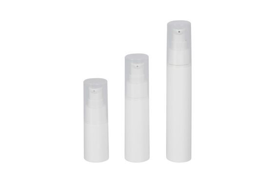 Silindir Havasız Pompa Paketleme Cilt Bakımı 15ml 30ml 50ml Kullanarak
