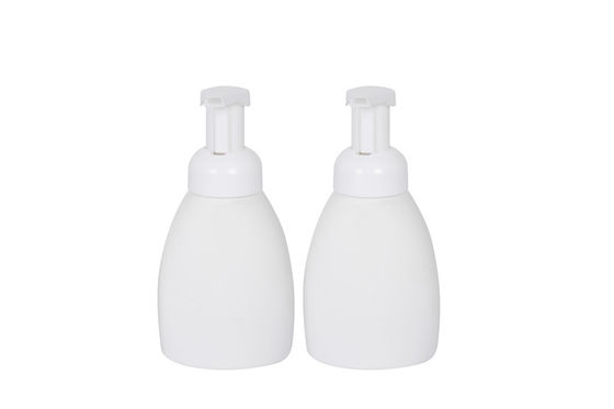Oval 250ml PET Foamer Pompa Şişe Yüz Temizleme Sabunu Köpüren Şişe