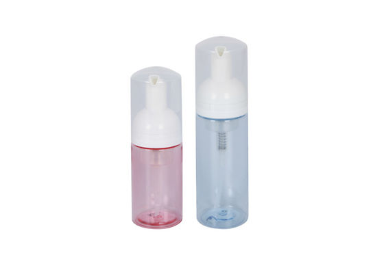 Yüz Temizleyici için 100ml 150ml Seyahat Boyu Şeffaf PET Foamer Pompa Şişesi